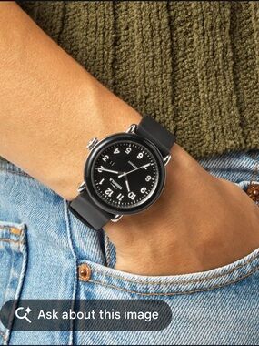 Shinola Model D Detrola Watch 43mm Black Unisex Silicone Date Calendar with Box